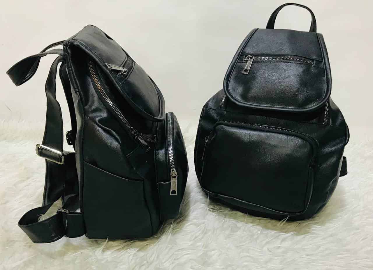 Real leather backpacks