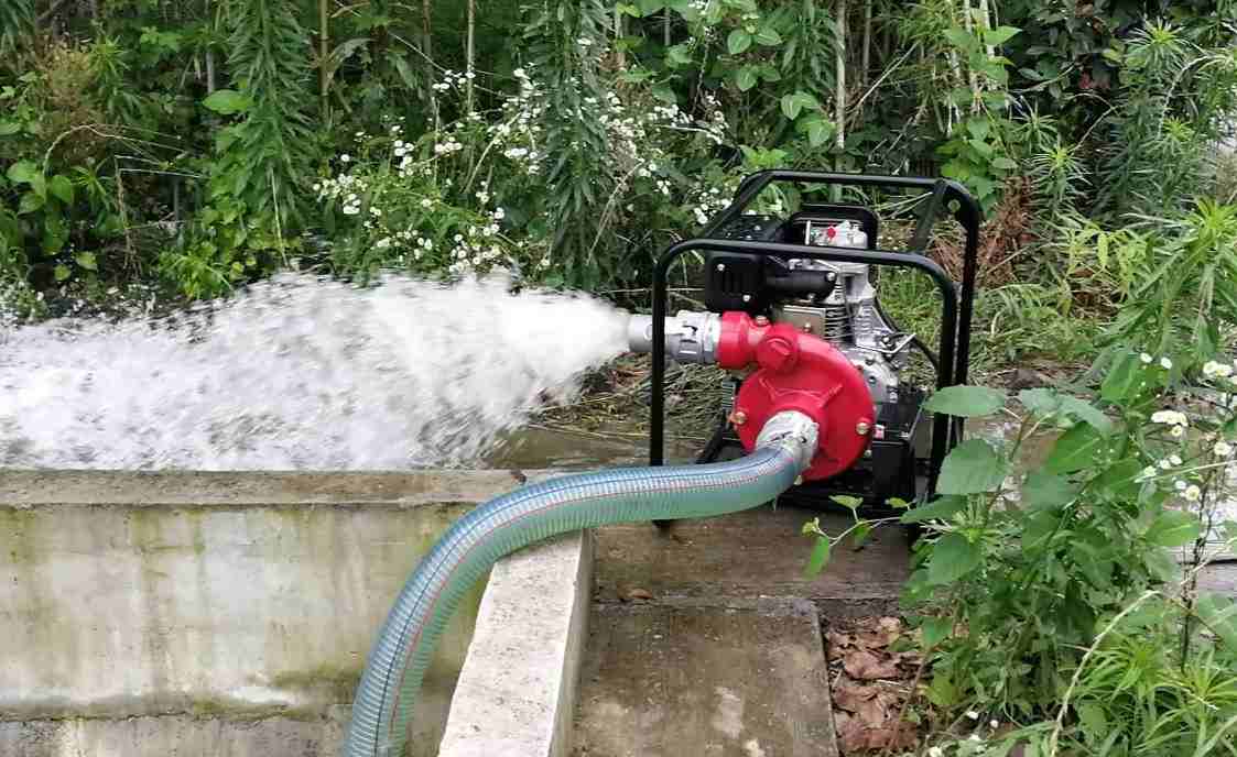 diesel irrigation pump overheating