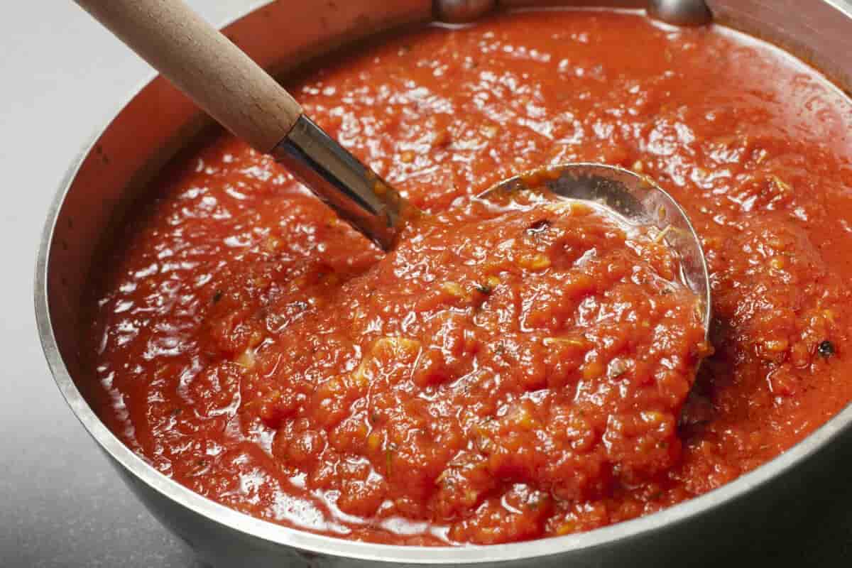 Tteokbokki tomato sauce