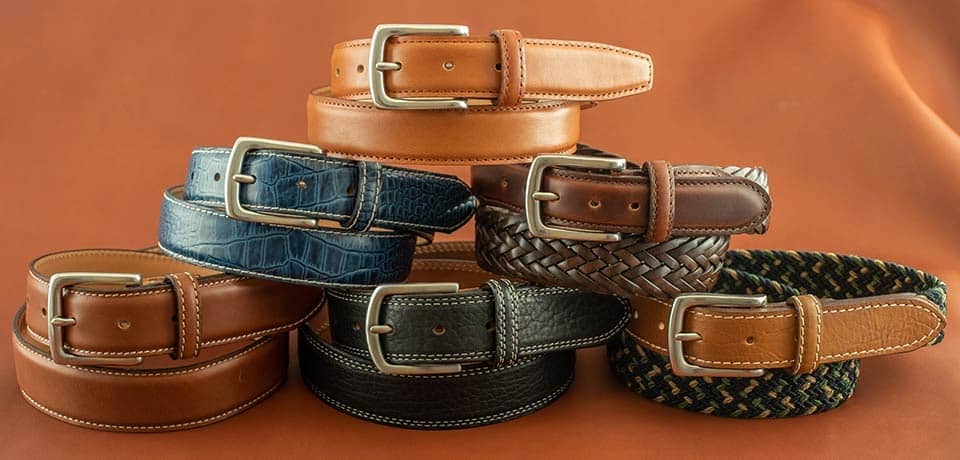 full grain cowhide leather belt