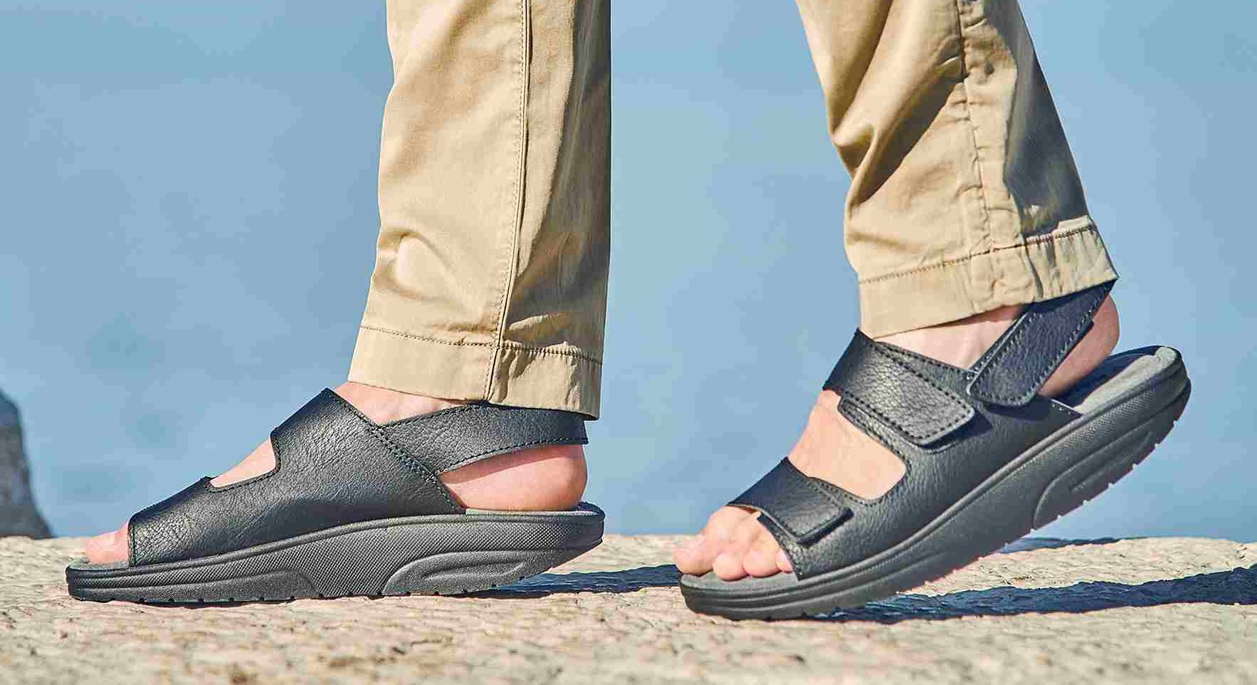 シェパード サンダル メンズ シューズ LUKAS - Walking sandals - asphalt lpo2TZNySi, シューズ