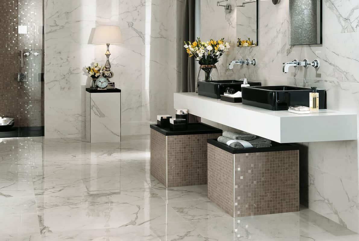 Is marble cheaper than tile