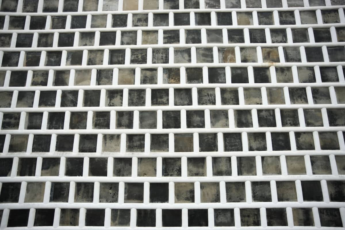 Square glazed tiles