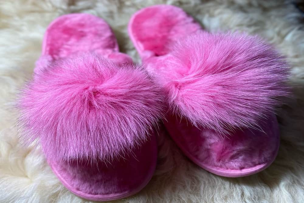 fluffy slippers for girls