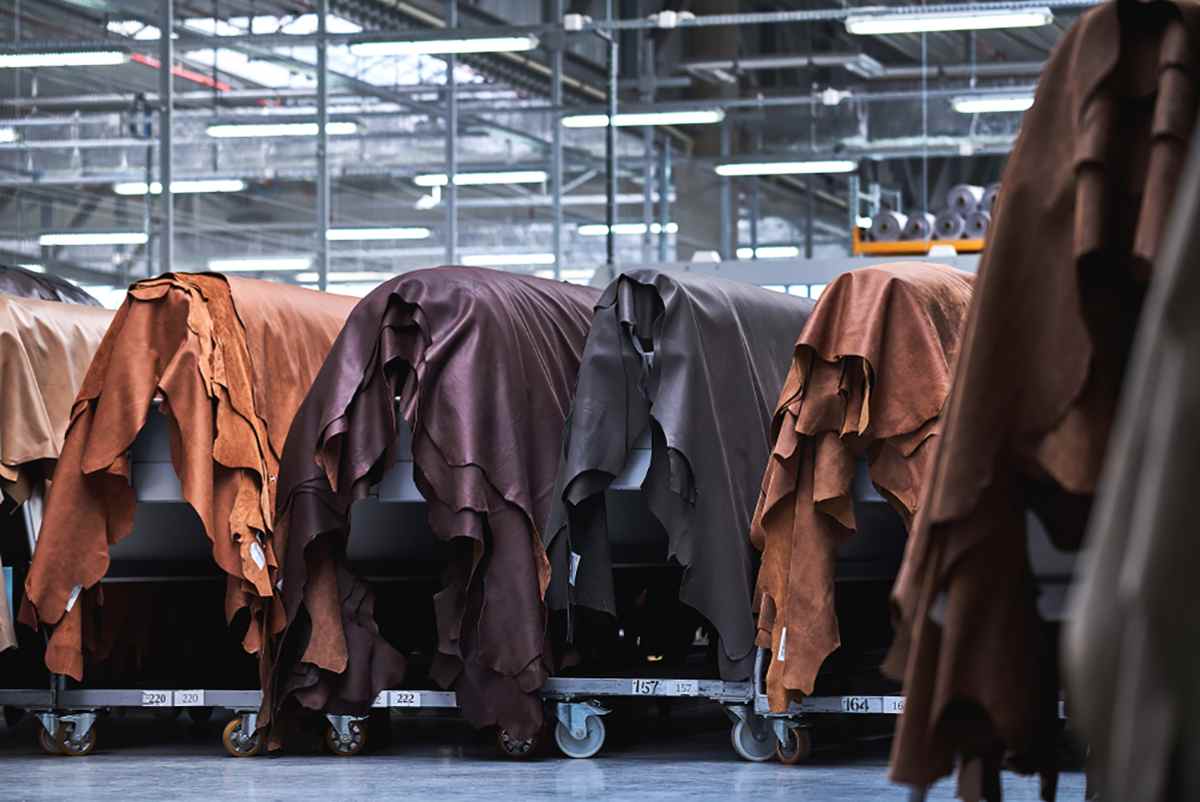raw materials used in leather industry