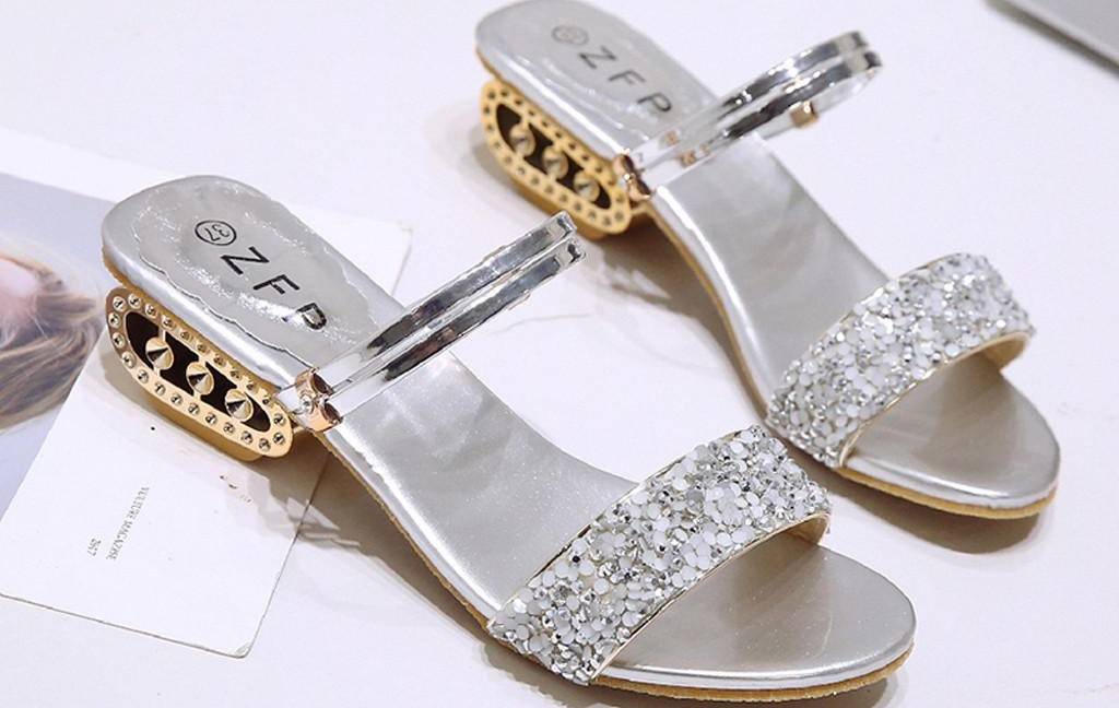 designer bling sandal