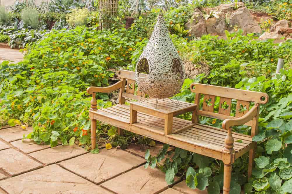 garden bench wilko