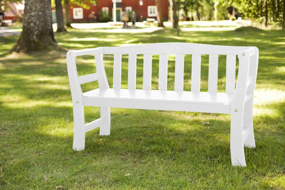 wooden garden bench – ikea