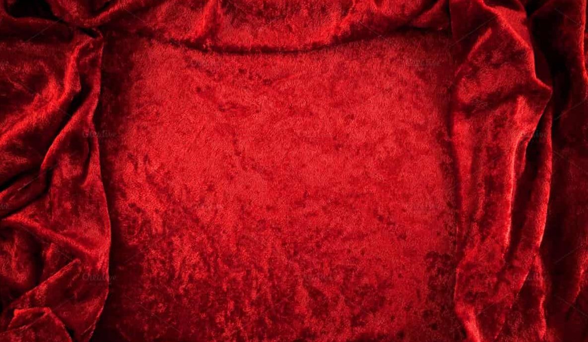 crushed velvet dress fabric