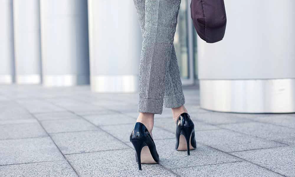 High heeled women’s shoes