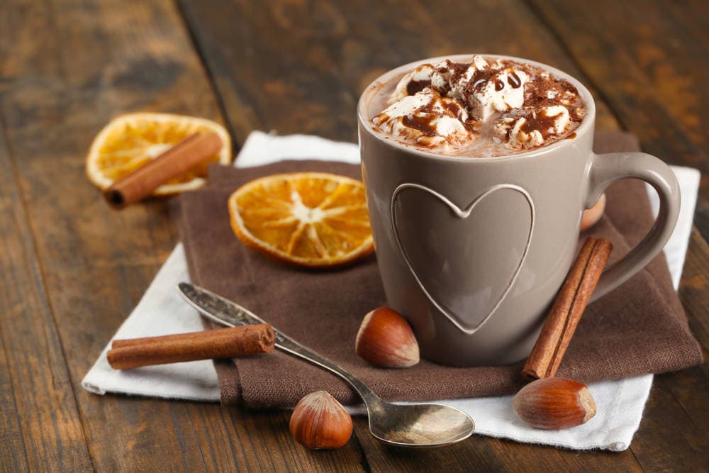 Hazelnut chocolate coffee recipe