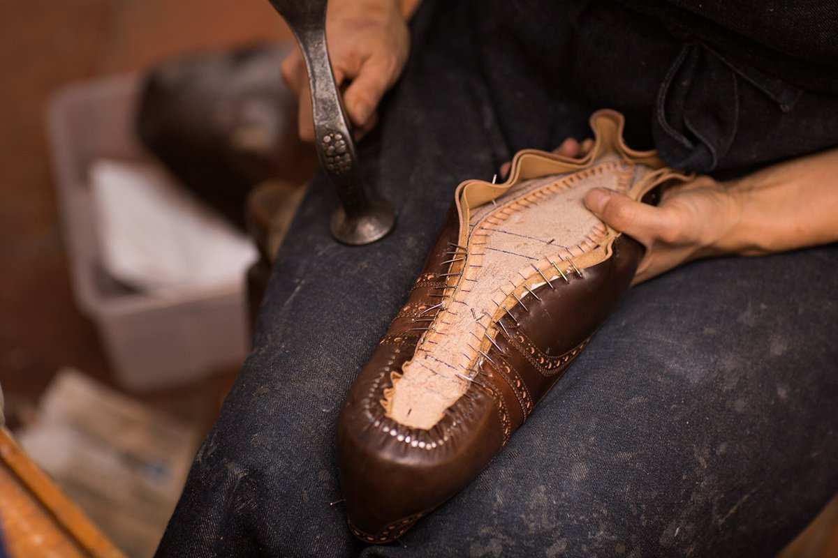 handmade leather shoes brand