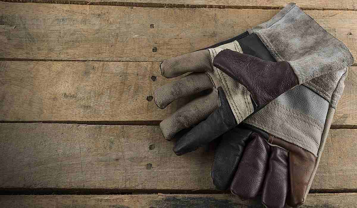 work leather gloves