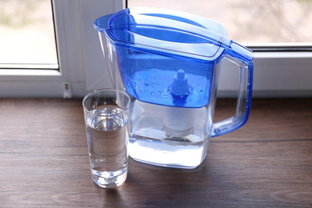 plastic pitcher with lid and spout