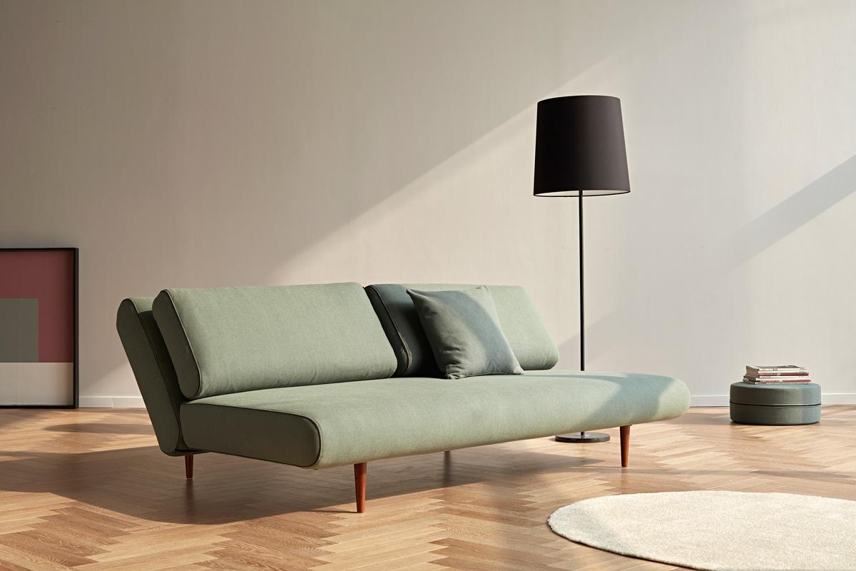 Primo Ara Convertible Futon Sofa Bed With Storage Hazelnut Baci