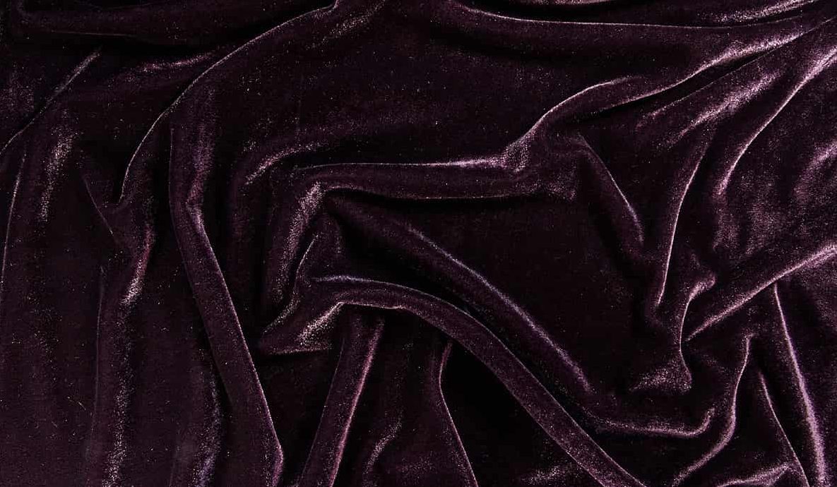 Micro Velvet Fabric; Soft Smooth Textures 3 Colors Purple Blue Green - Arad  Branding