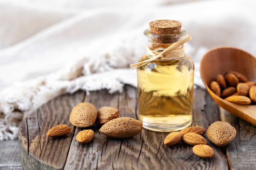 almond oil for hair