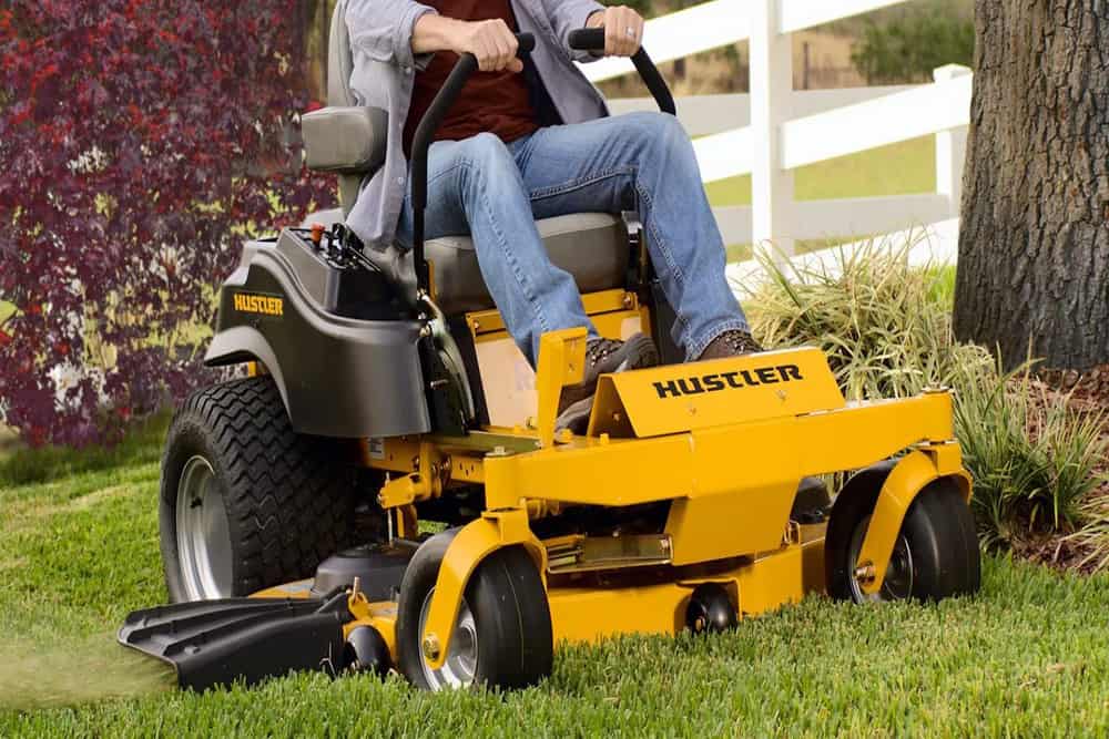 lawn mower trade in value