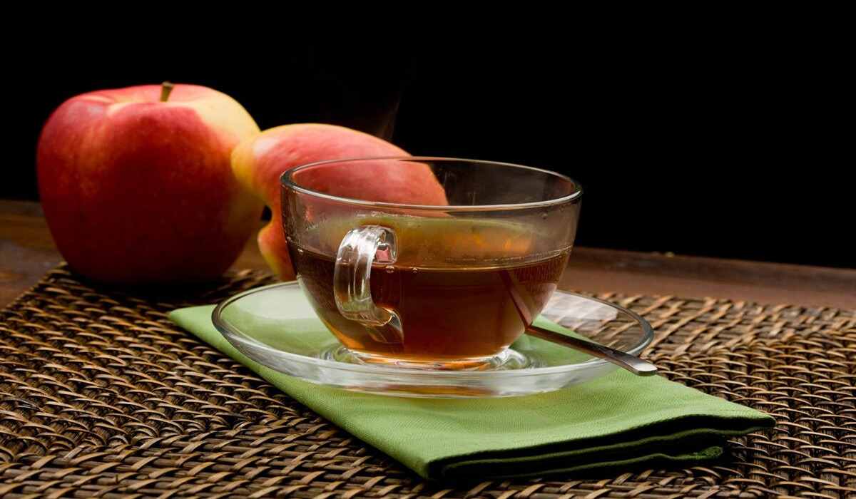 Apple tea for health