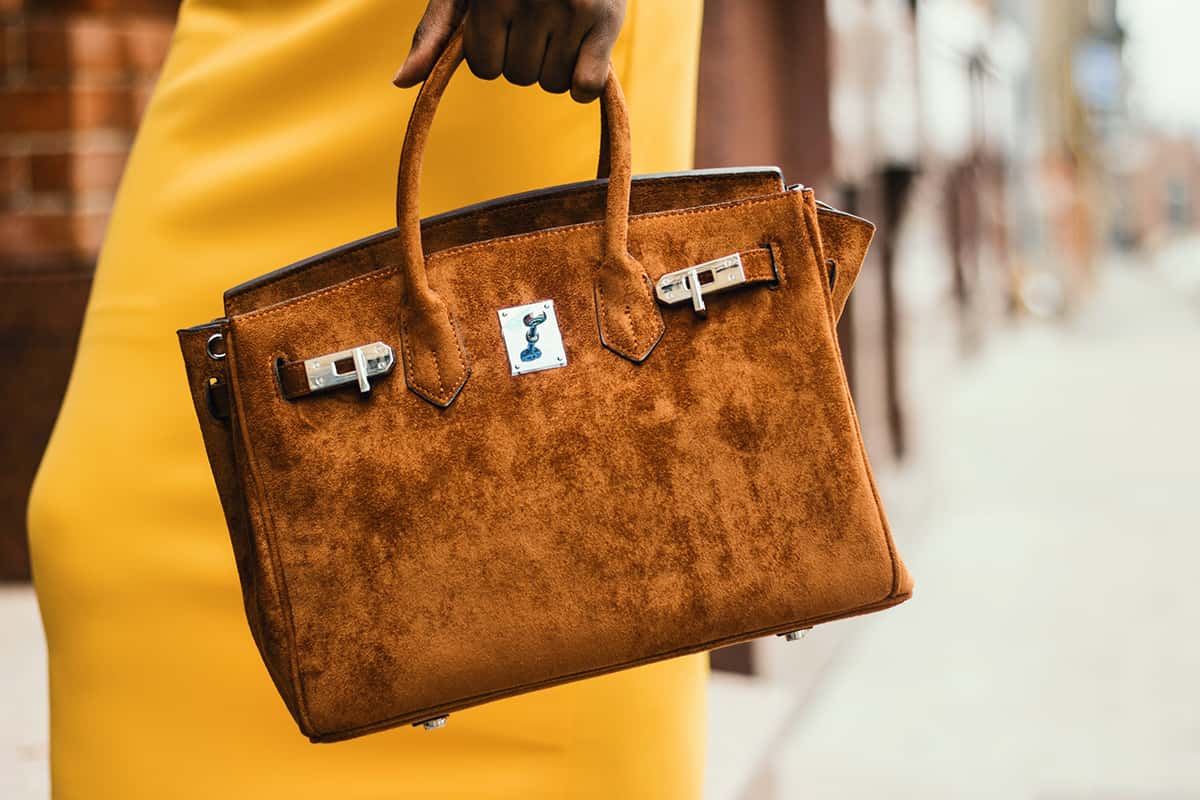 Soft leather handbags