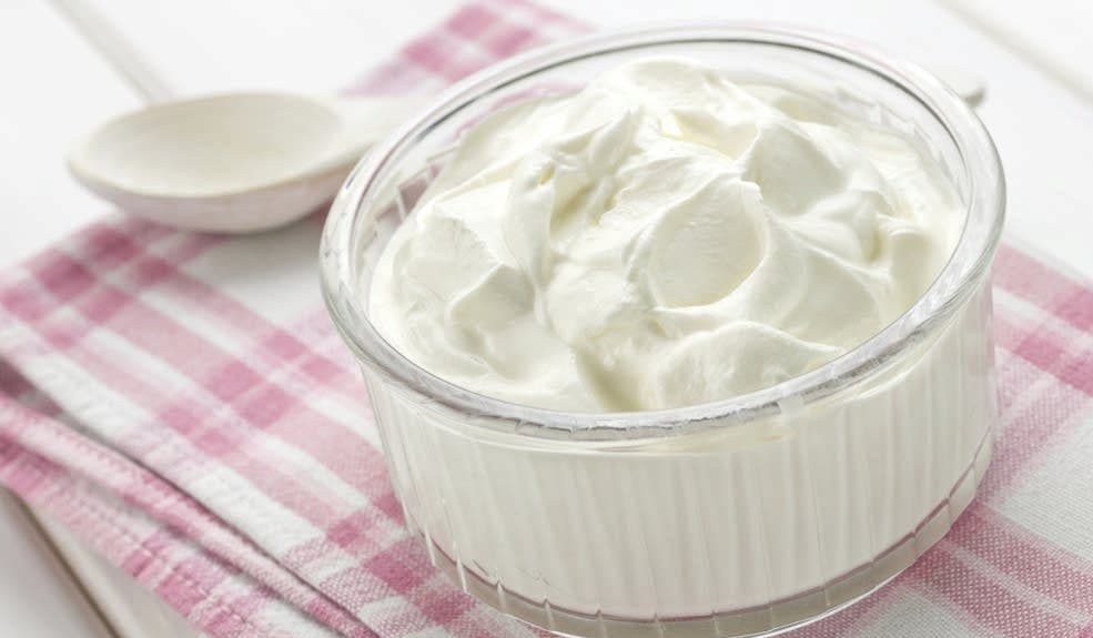 Cream cheese yogurt frosting
