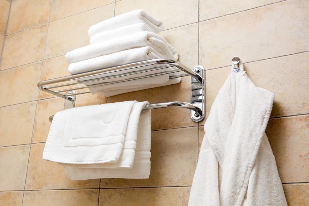 Towel material robe