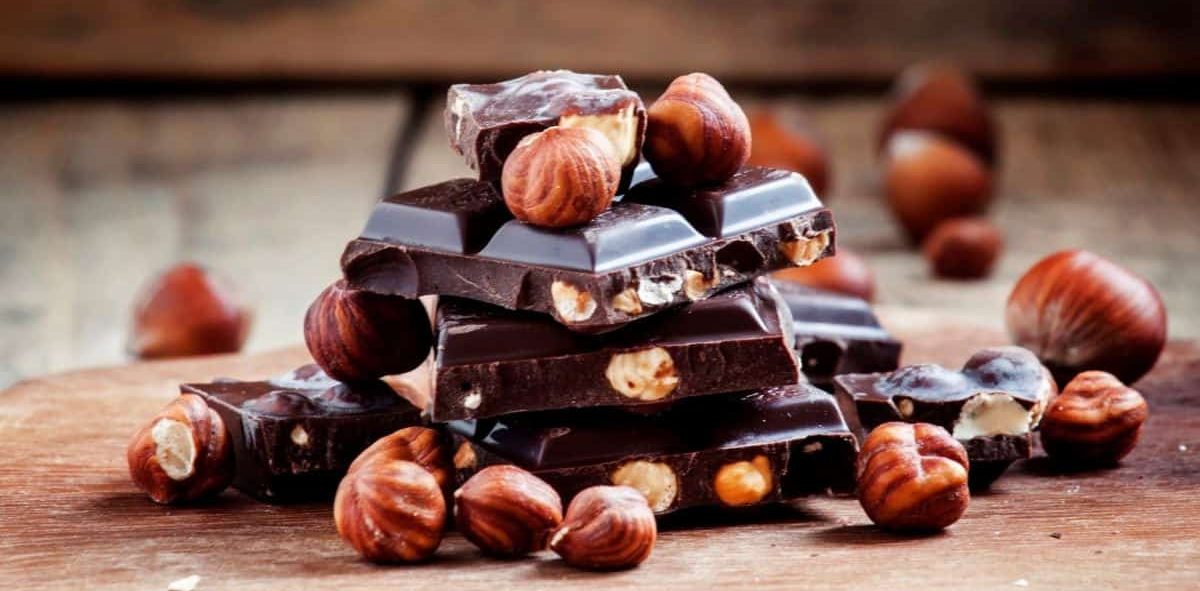 Dark chocolate hazelnut spread