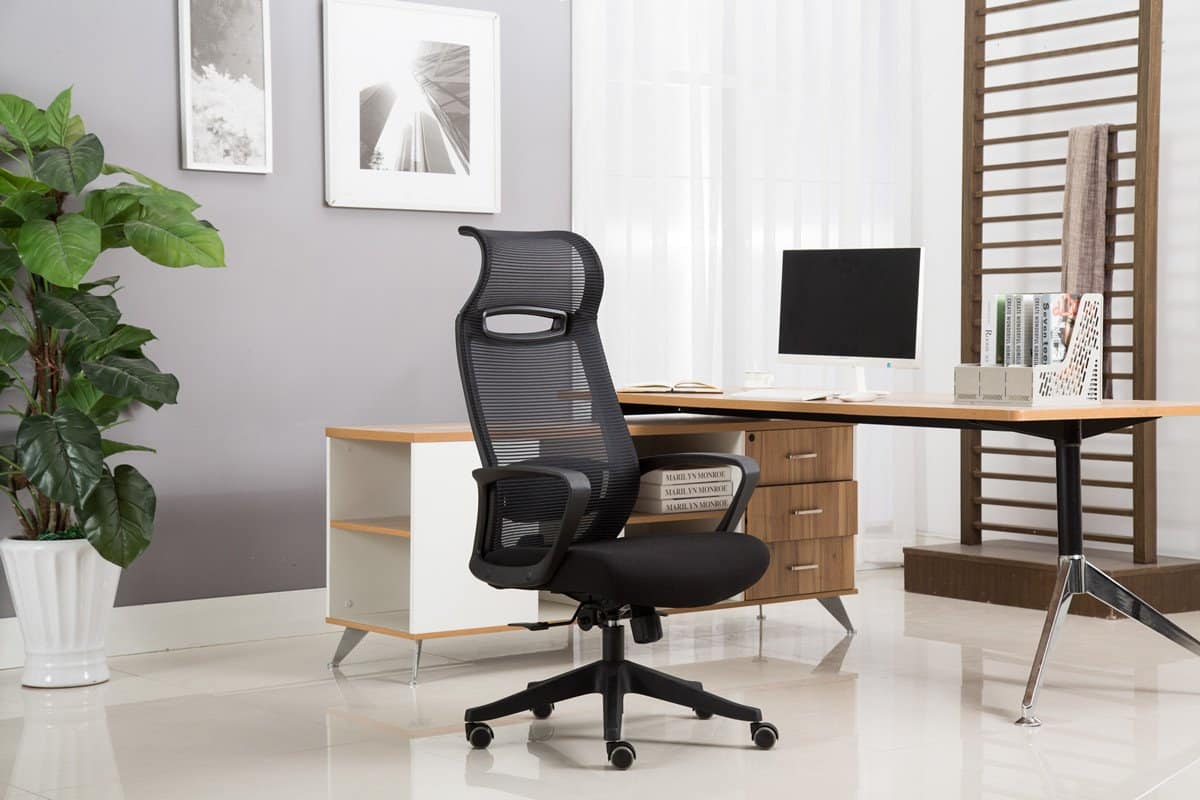luxury leather office chair