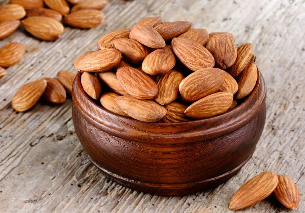 Almond export to India