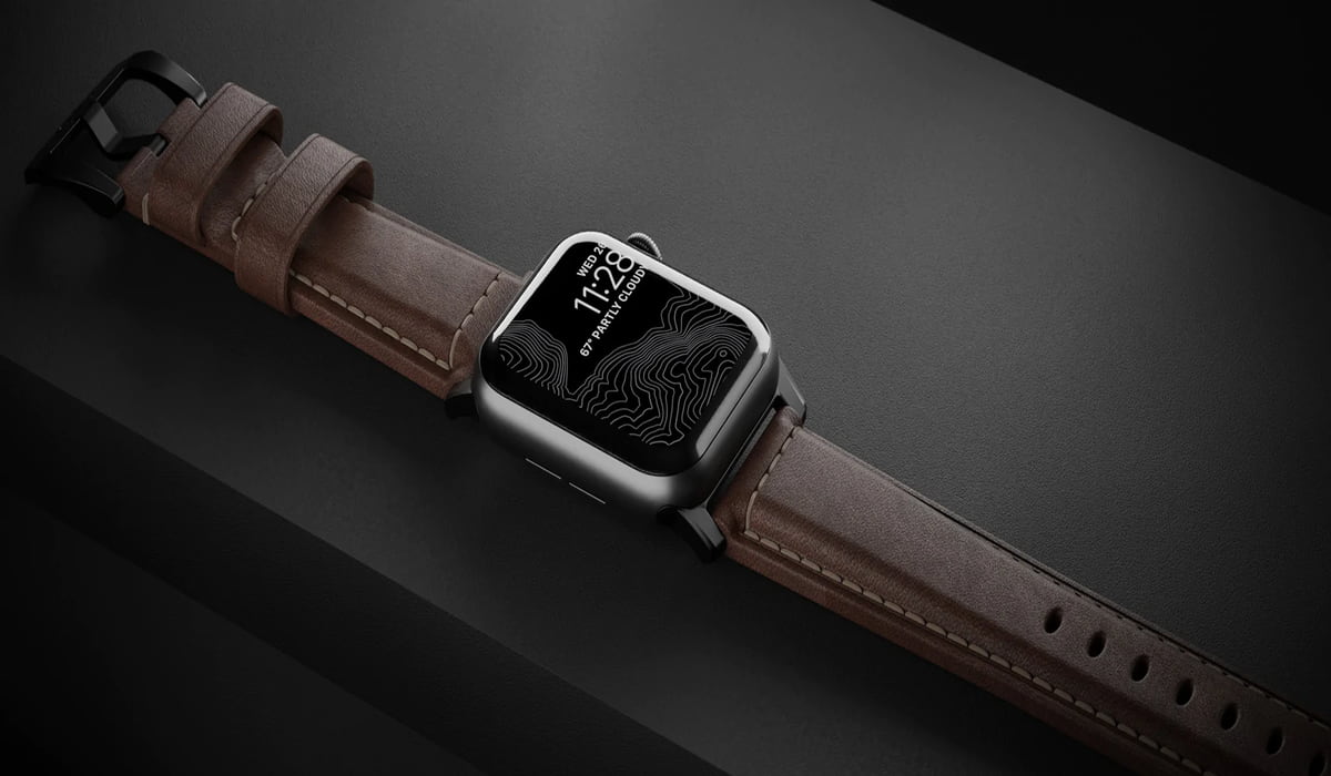 smart watch leather