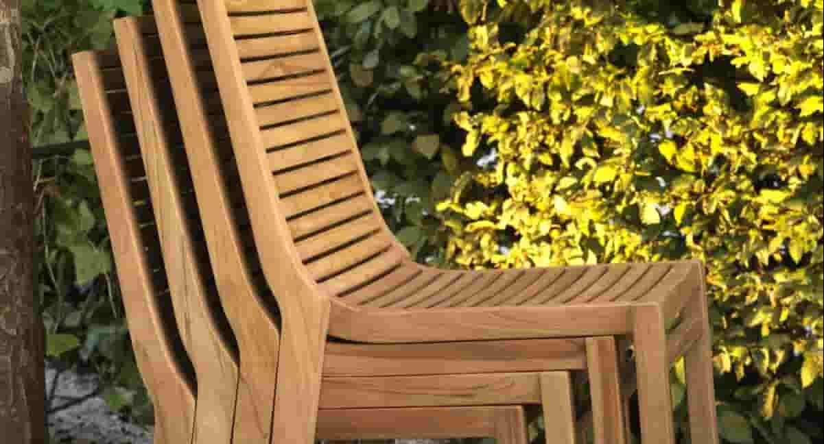 6 stackable garden chairs