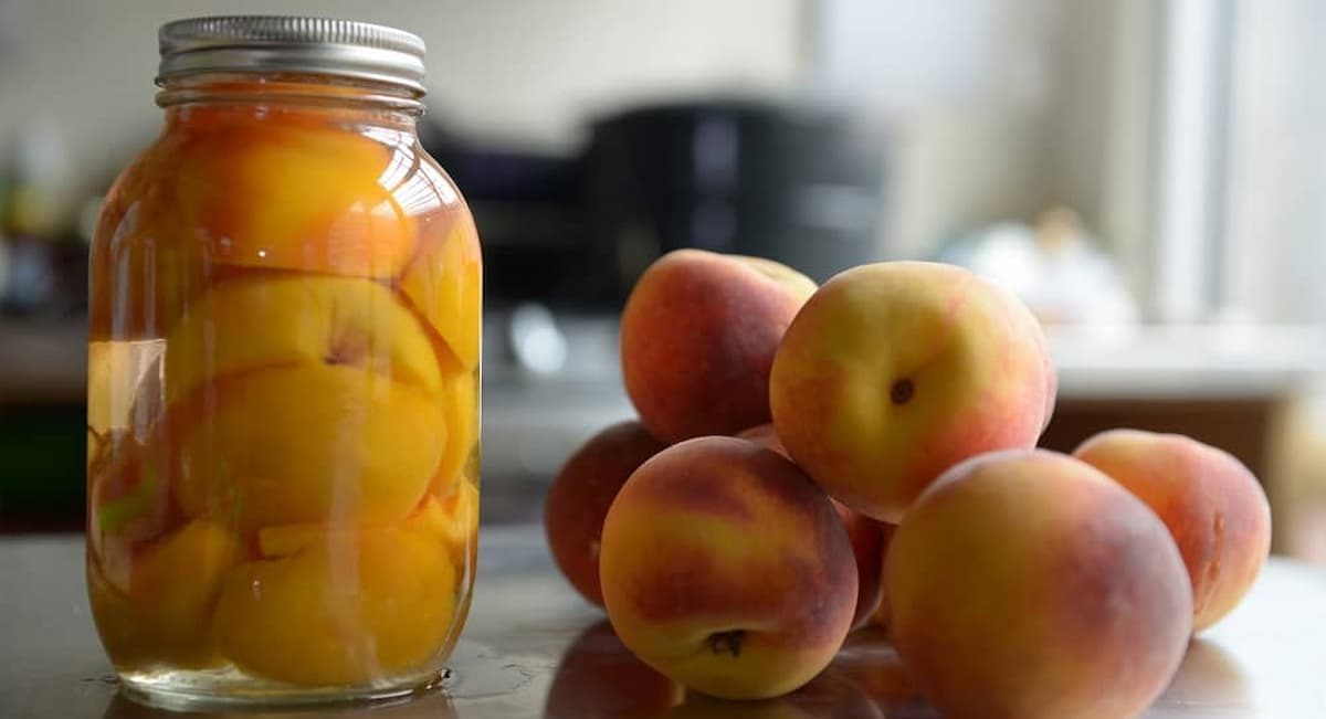 Nemco canned peaches
