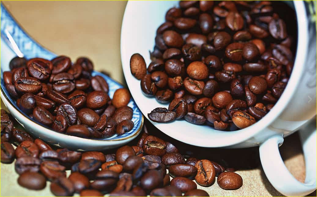 Flavored hazelnut coffee