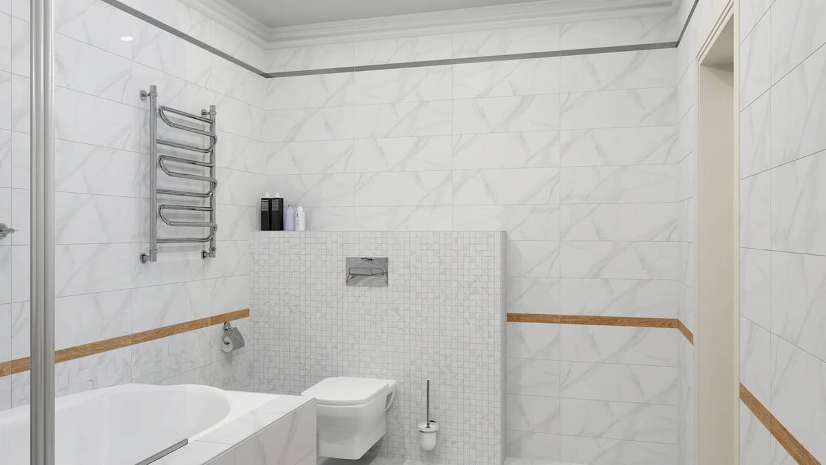 White Ceramic Tiles 4x4