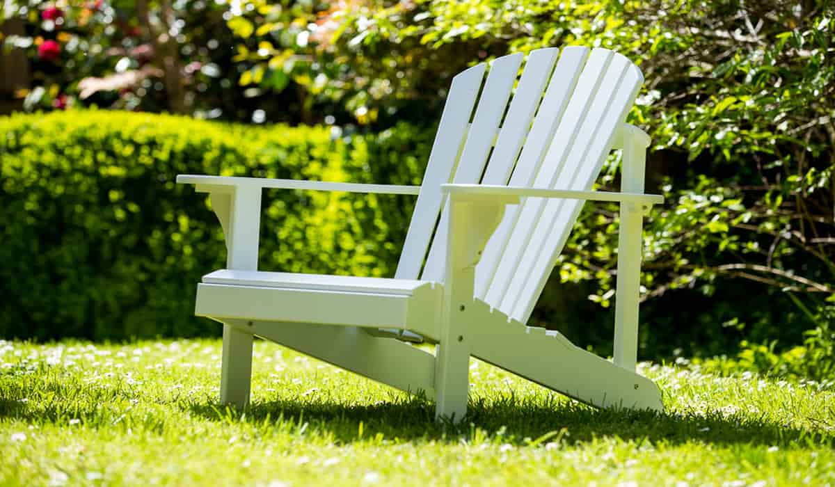 low garden chair
