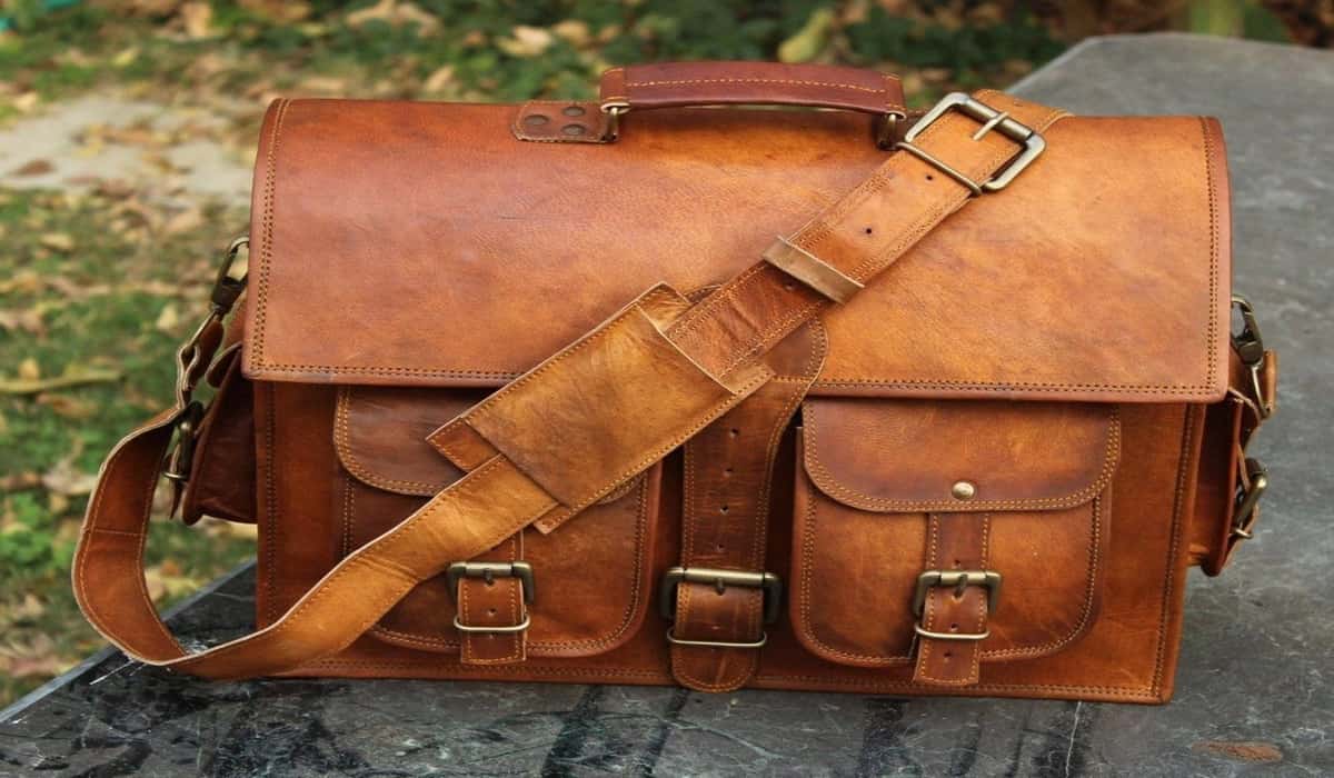 Men`s leather bags for work