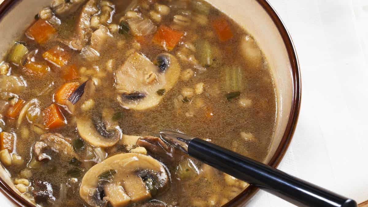 flanken mushroom barley soup