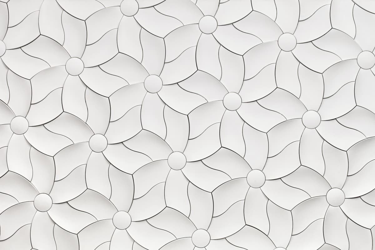 white seamless ceramic trade