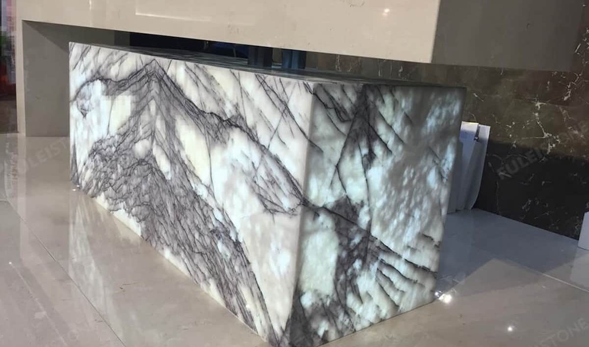 Lilac marble slab for sale