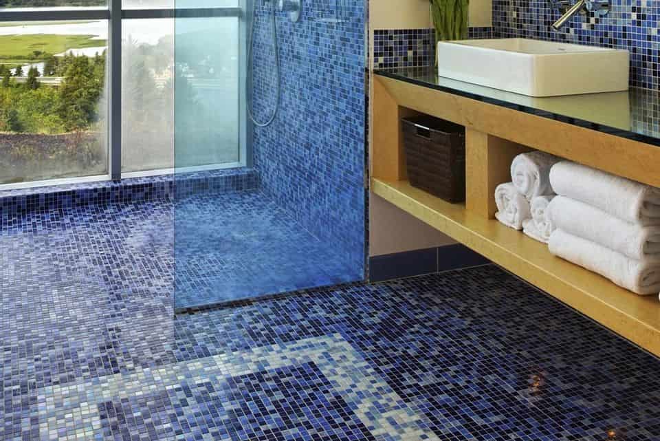 Blue Tiles For Floor