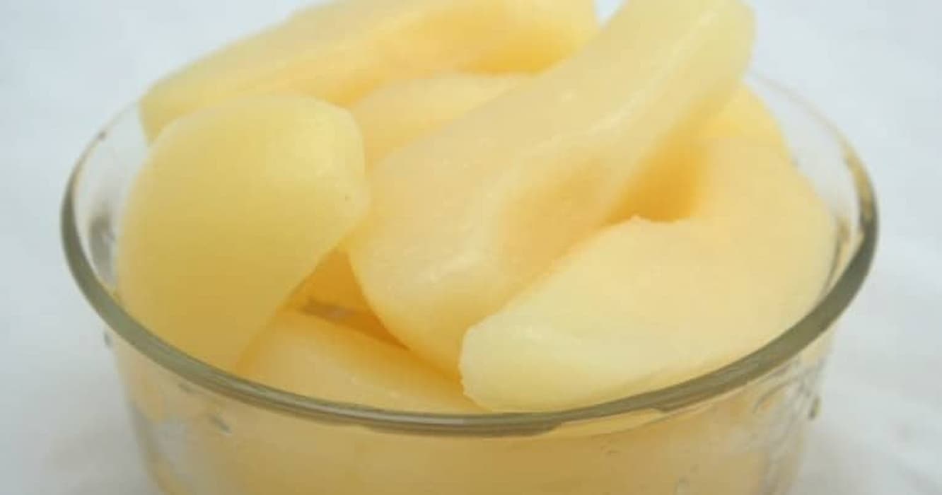 canned pears weight loss