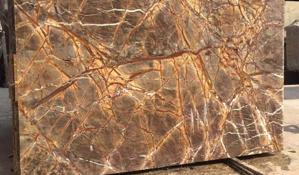 Brown marble slab for sale
