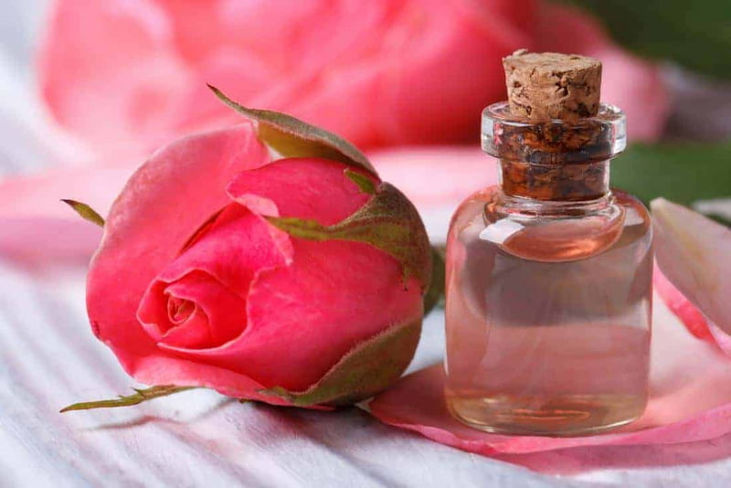 Rose water for face