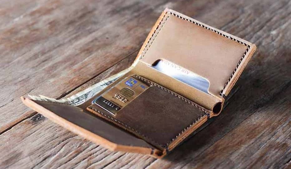 men’s leather wallet