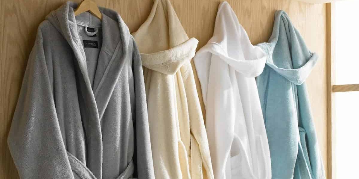 Cotton towel robe