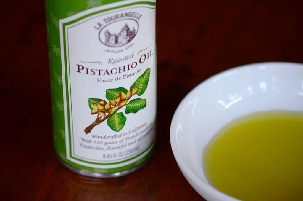 Pistachio oil for cooking