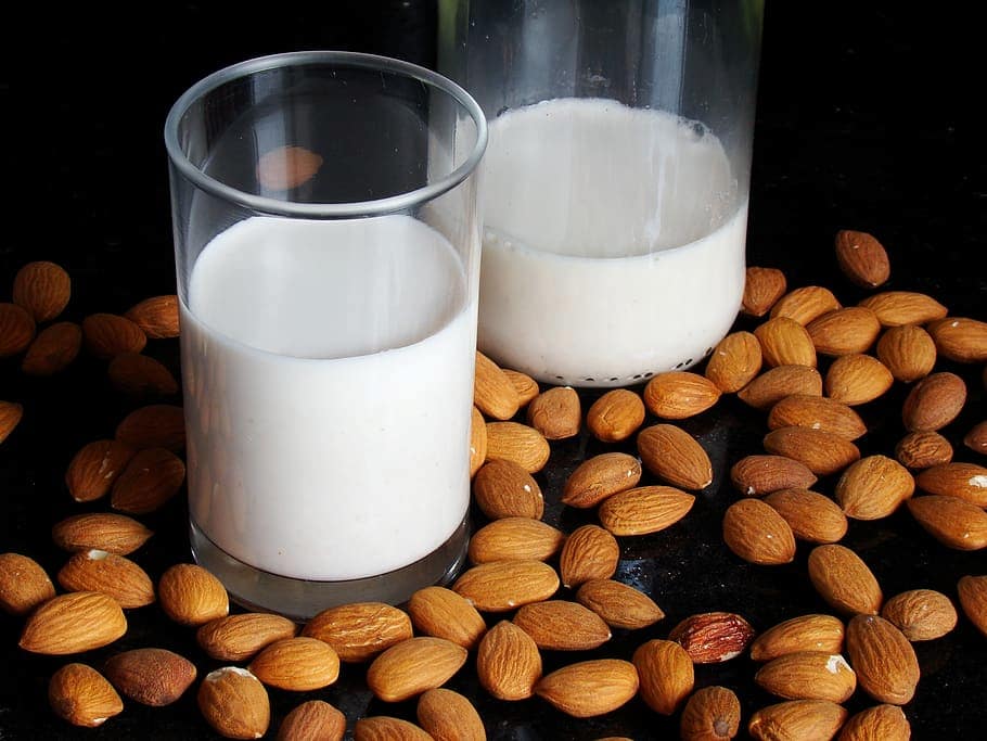 almond milk target market
