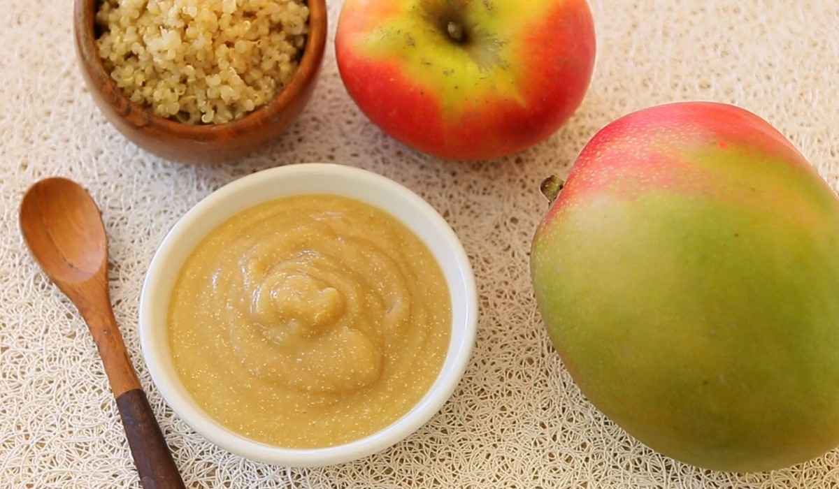 benefits of apple puree for babies
