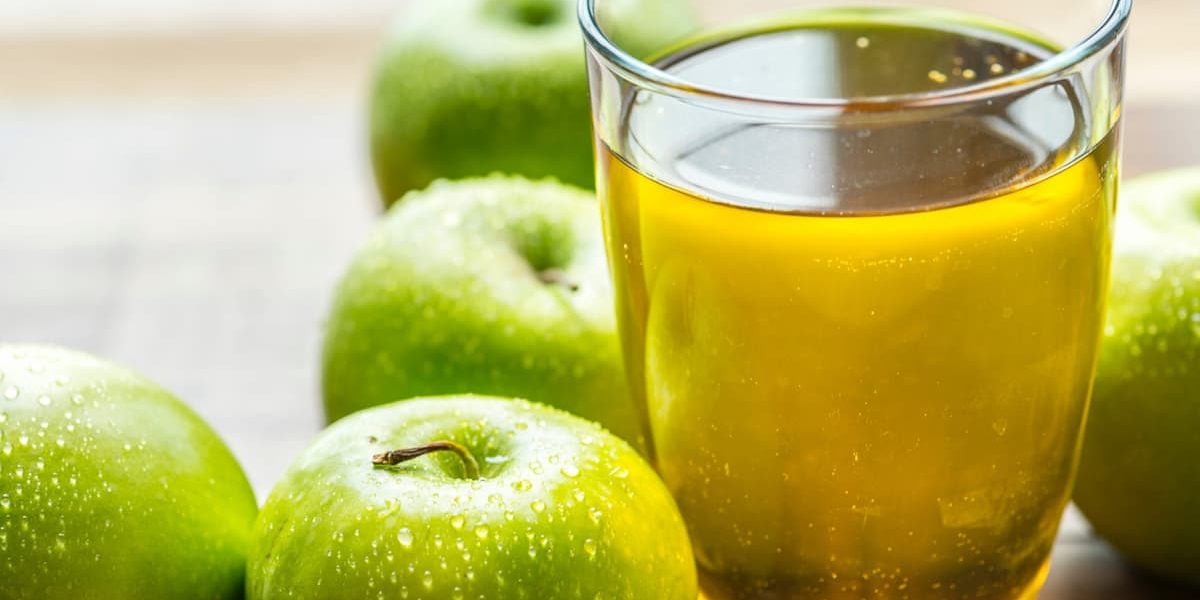 green apple juice