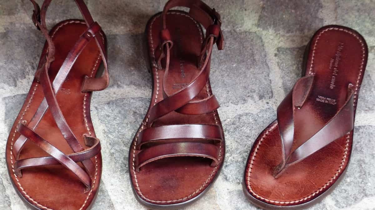 Original leather sandals